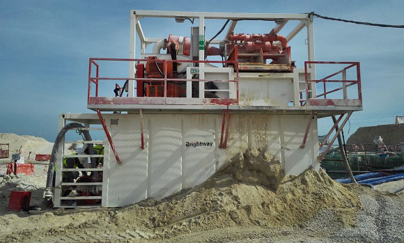 180m3 頂管施工泥水分離系統(tǒng)卡塔爾項(xiàng)目