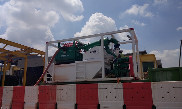 180m3/h BWSP120泥水分離系統(tǒng)在客戶(hù)現(xiàn)場(chǎng)