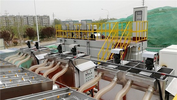 BWGH-50 污泥脫水干化系統(tǒng)現(xiàn)場